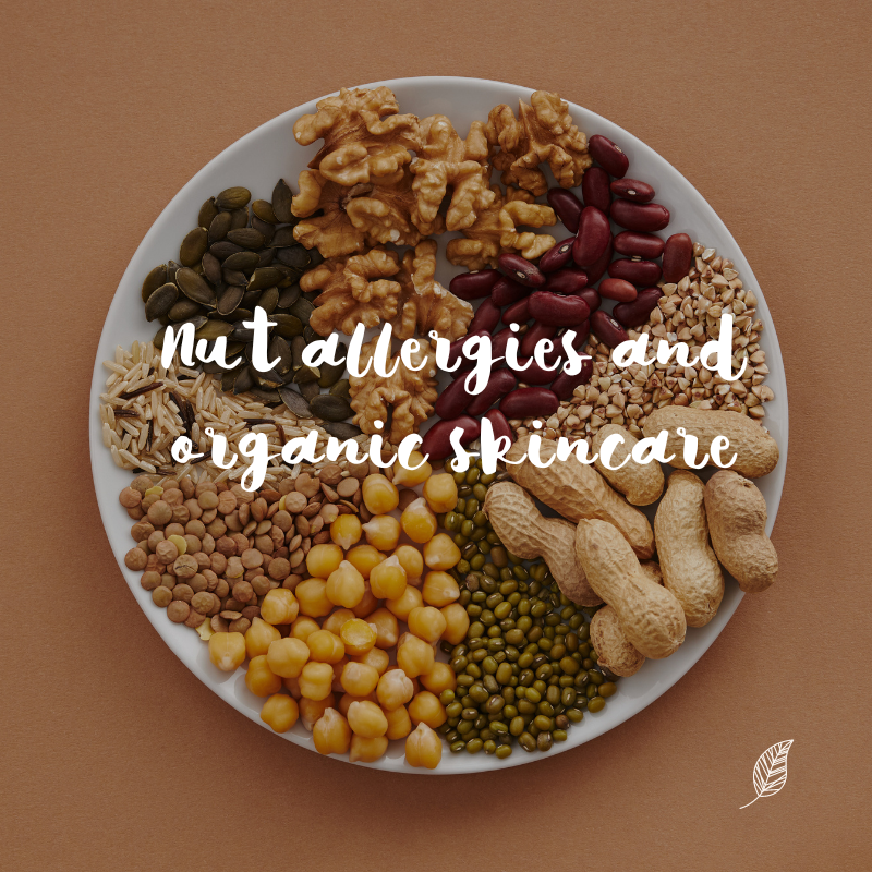 Nut allergies and organic skincare