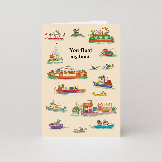 Studio Boketto You Float My Boat Greeting Card