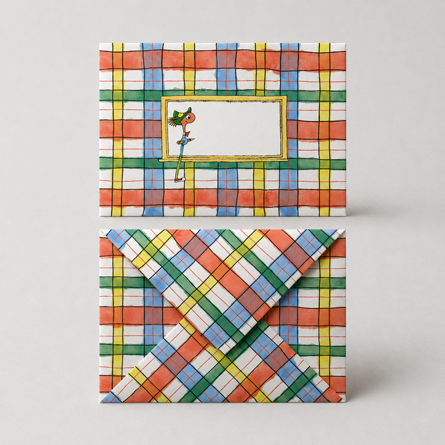 Studio Bokettio Birthday Plans Card envelope