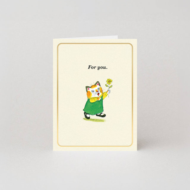 Studio Boketto For You Gold Foil Mini Card