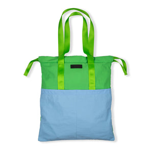 Any Day Now Shopper - Green + Blue