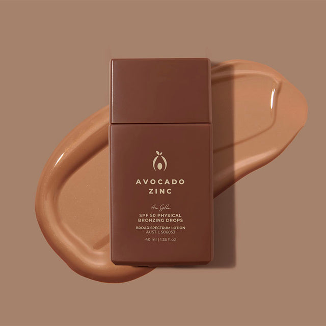 Avocado Zinc SPF50 Physical Bronzing Drops