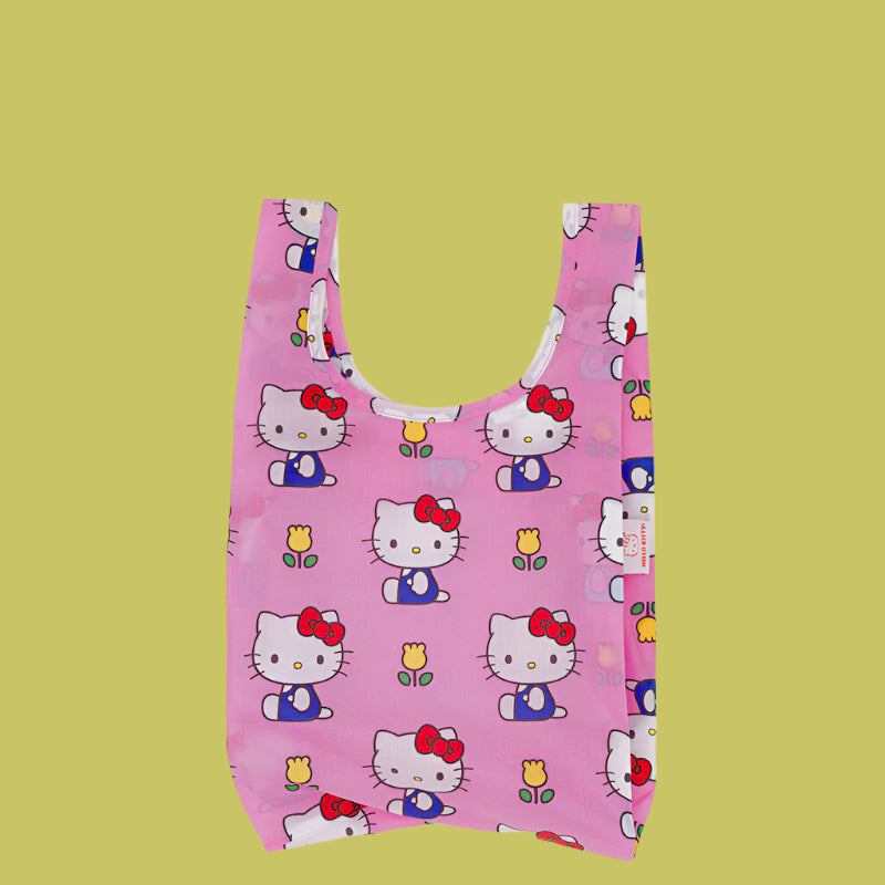 Baggu Baby Baggu Mini Reusable Shopping Bag Hello Kitty Pink