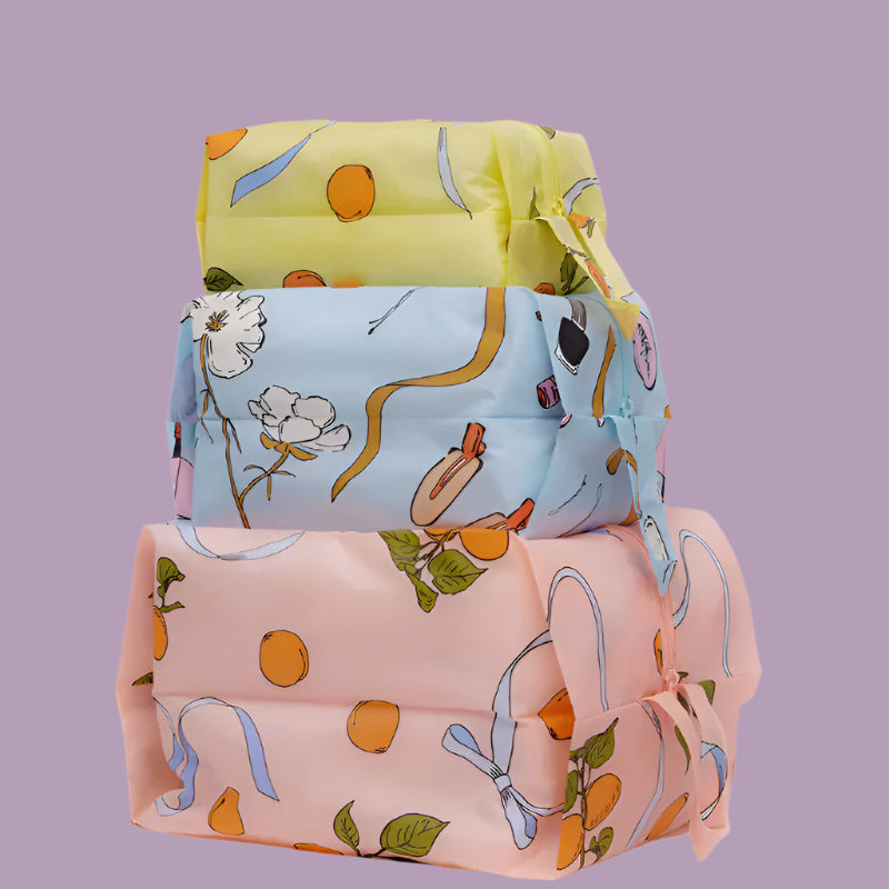 Baggu 3D Zip Set - Get Ready With Me