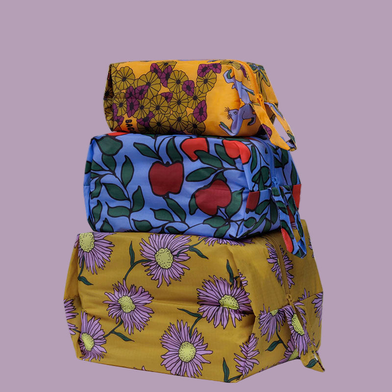 Baggu 3D Zip Set Night Orchard