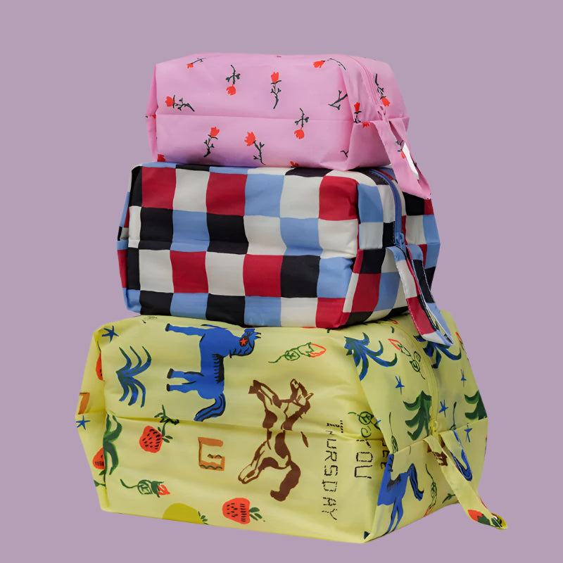 Baggu 3D Zip Set Painted Prairie