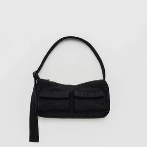 Baggu Cargo Shoulder Bag - Black