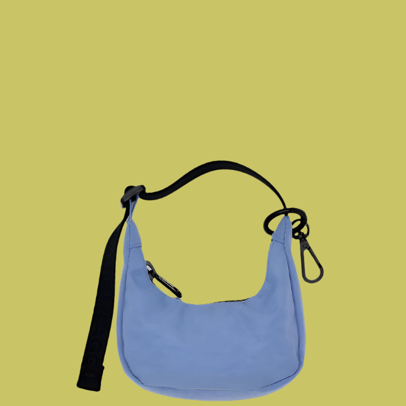Baggu Crescent Bag Charm - Cornflower Blue