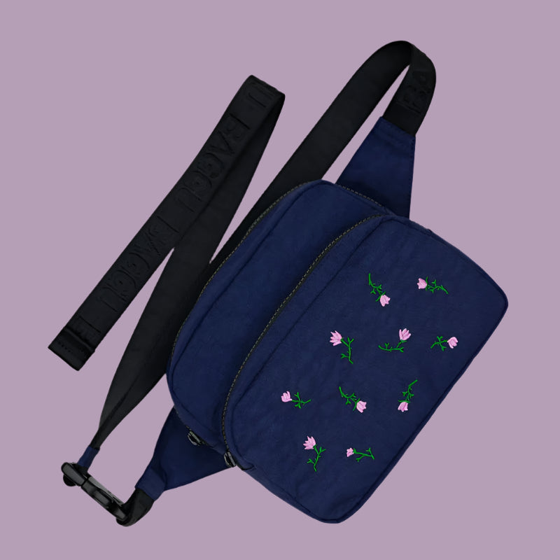Baggu Fanny Pack Embroidered Wildflower