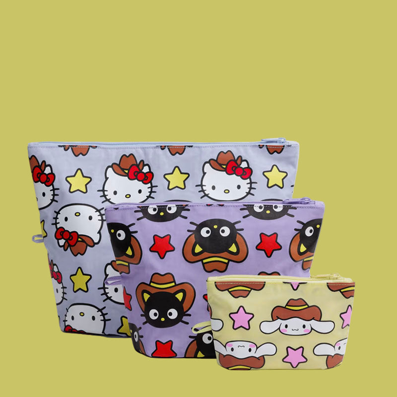 Baggu Go Pouch Set - Hello Kitty and Friends Western