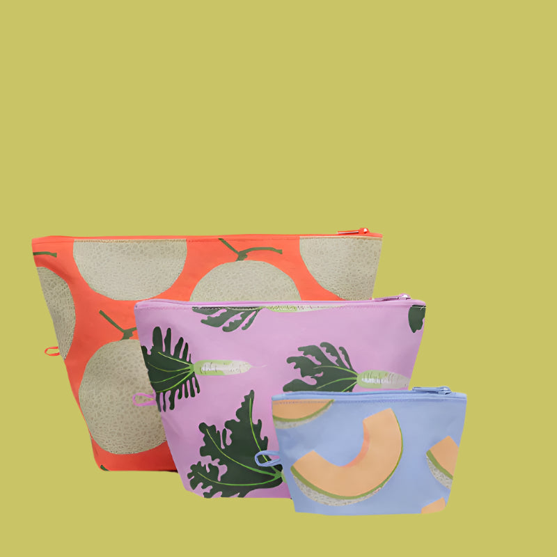 Baggu Go Pouch Set - Japanese Produce