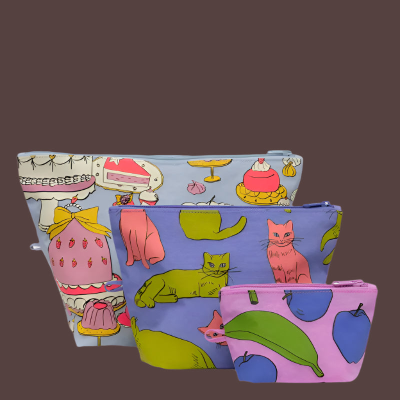 Baggu Go Pouch Set - Still Life