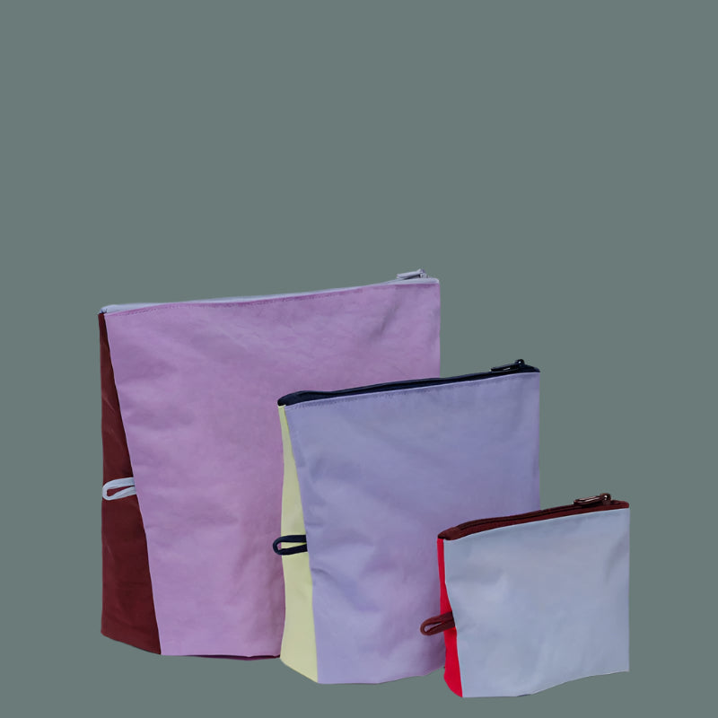Baggu Go Pouch Set - Kaleidoscope Mix