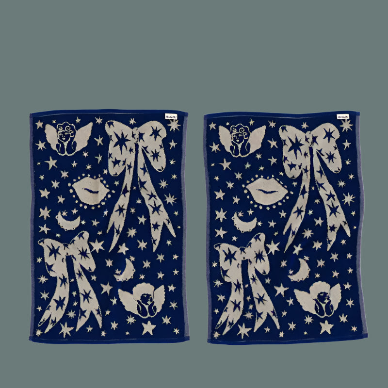 Baggu Hand Towels - Cherub Bows