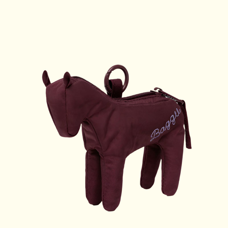 Baggu Horse Charm Mahogany