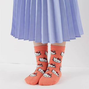 Baggu Kids Crew Socks - Hello Kitty