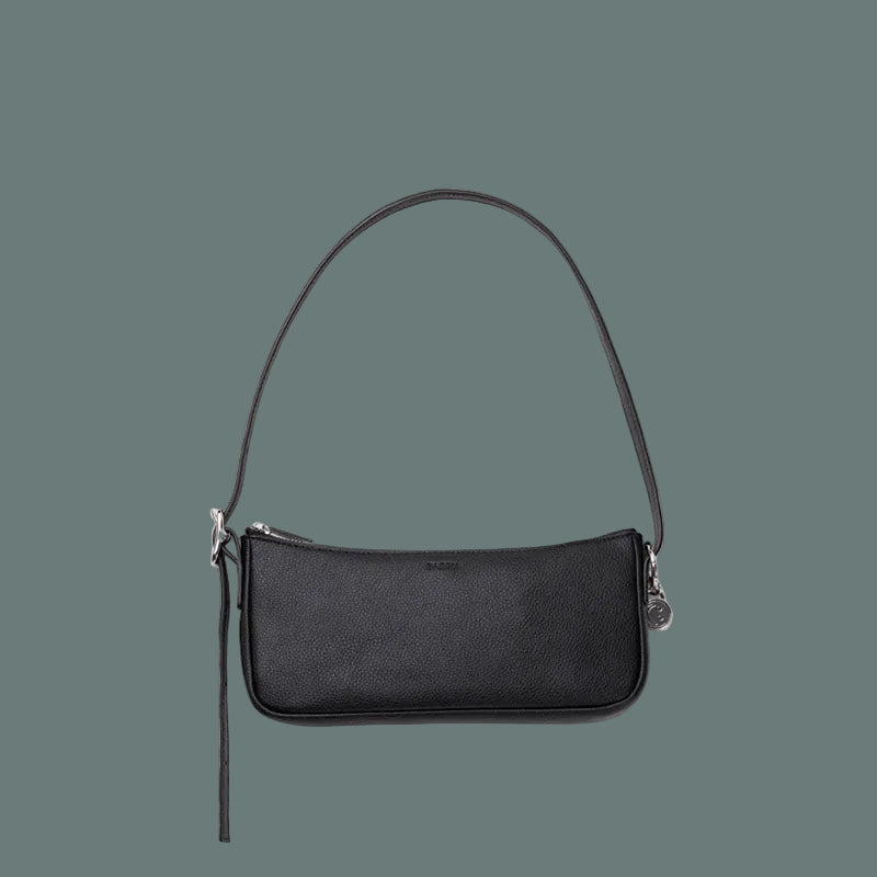 Baggu Leather Pochette - Black