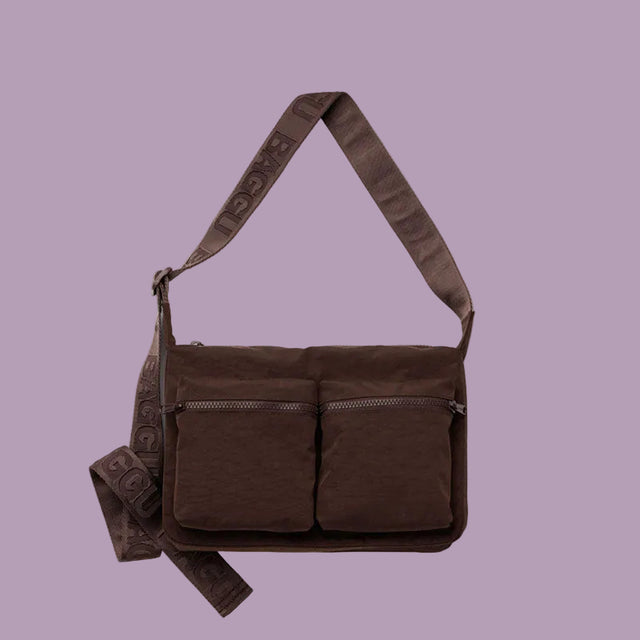 Baggu Medium Cargo Crossbody - Coffee