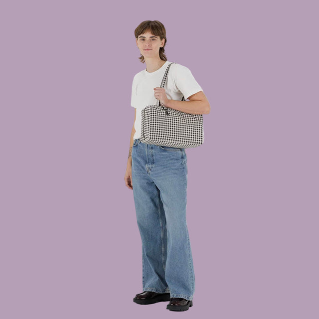 Baggu Medium Nylon Bowler Bag