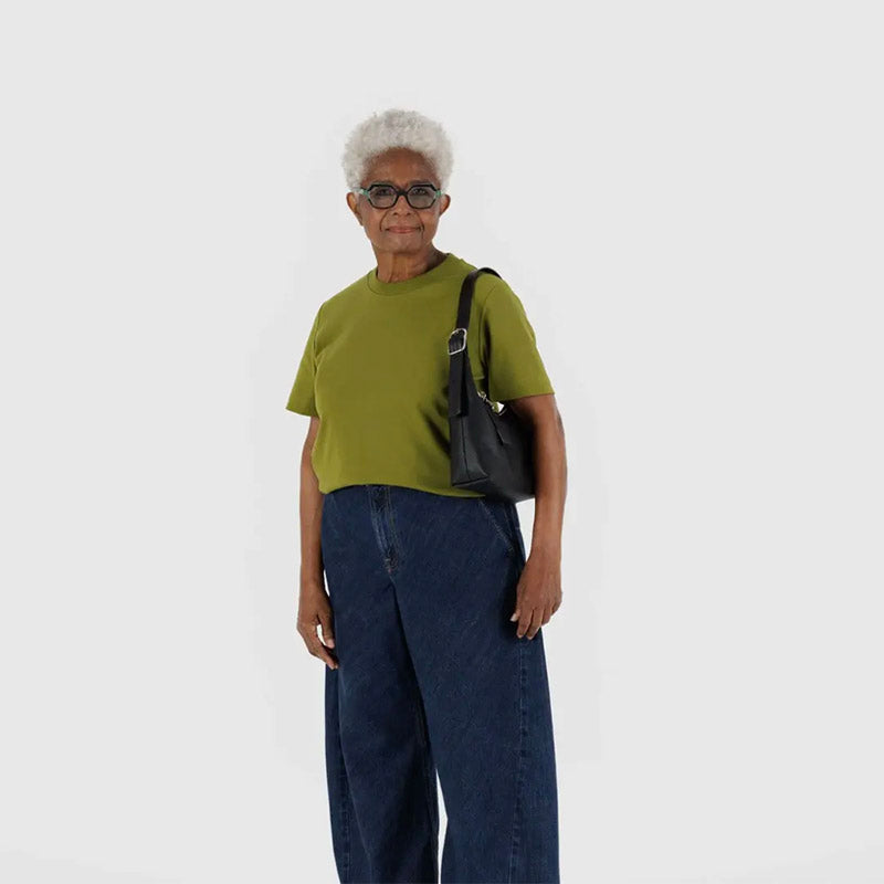 Baggu Mini Recycled Leather Shoulder Bag Geelong