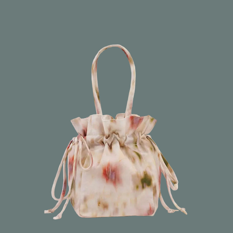 Baggu Nylon Drawstring Bag - Abstract Floral