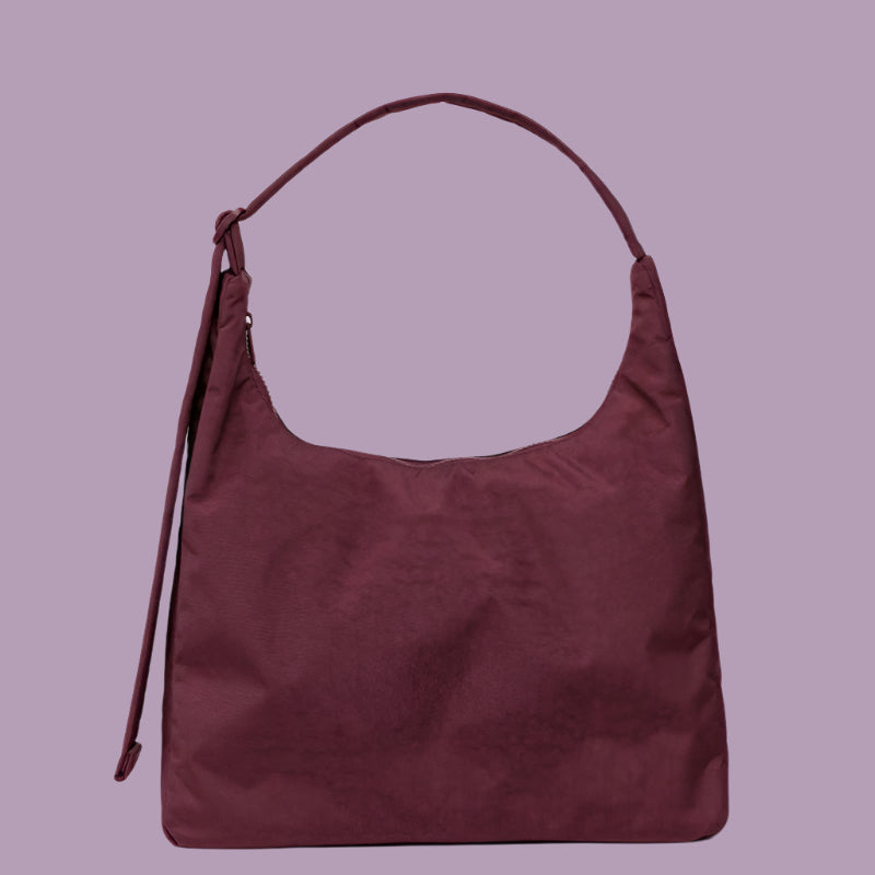 Baggu Nylon Shoulder Bag Mahogany