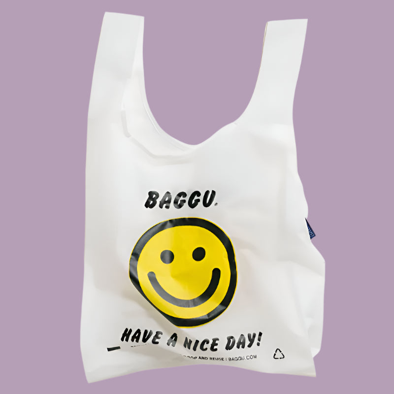 Baggu Reusable Shopping Bag - Thank You Happy