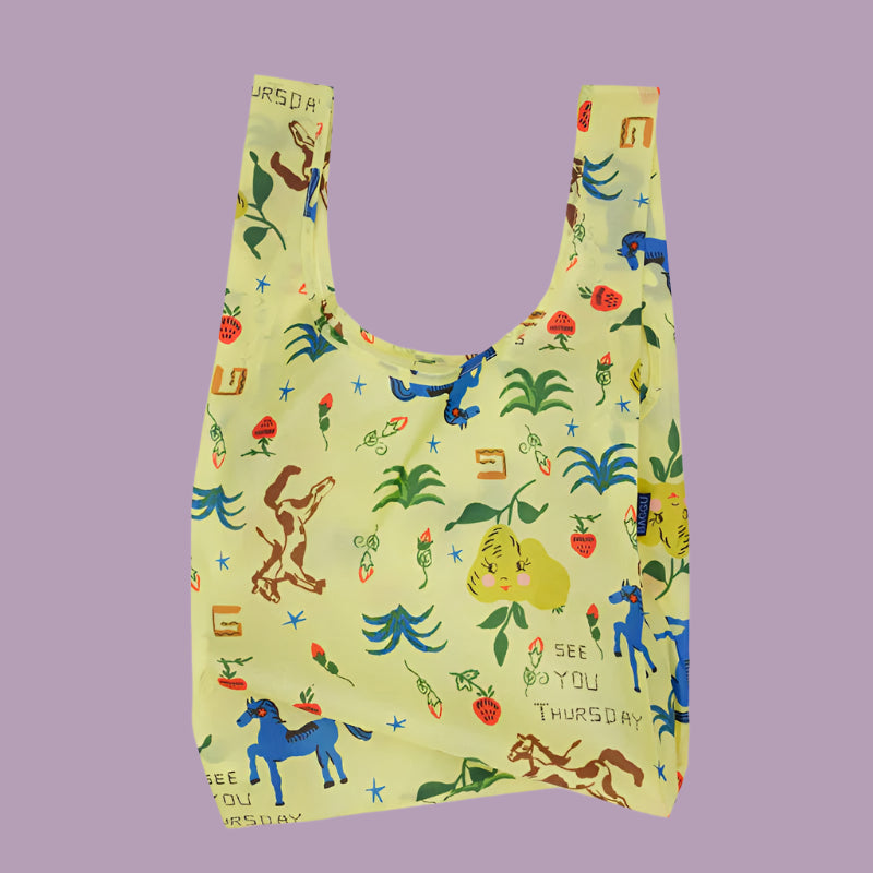 Baggu Reusable Shopping Bag Painted Prairie