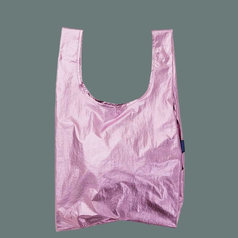 Baggu Reusable Shopping Bag - Blush Metallic