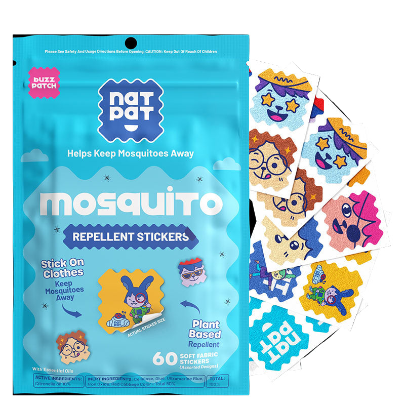 Buzz Patch All Natural Mosquito Repellent Stickers 60 pack