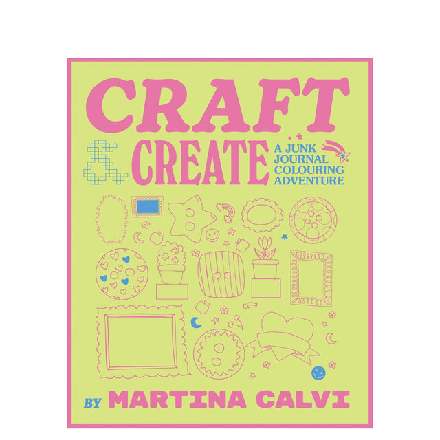 Craft & Create: A Junk Journal Colouring Adventure