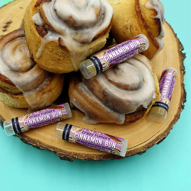 Crazy Rumors Lip Balm - Cinnamon Bun