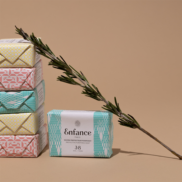 Enfance Paris Protective Purifying Solid Soap: 3-8