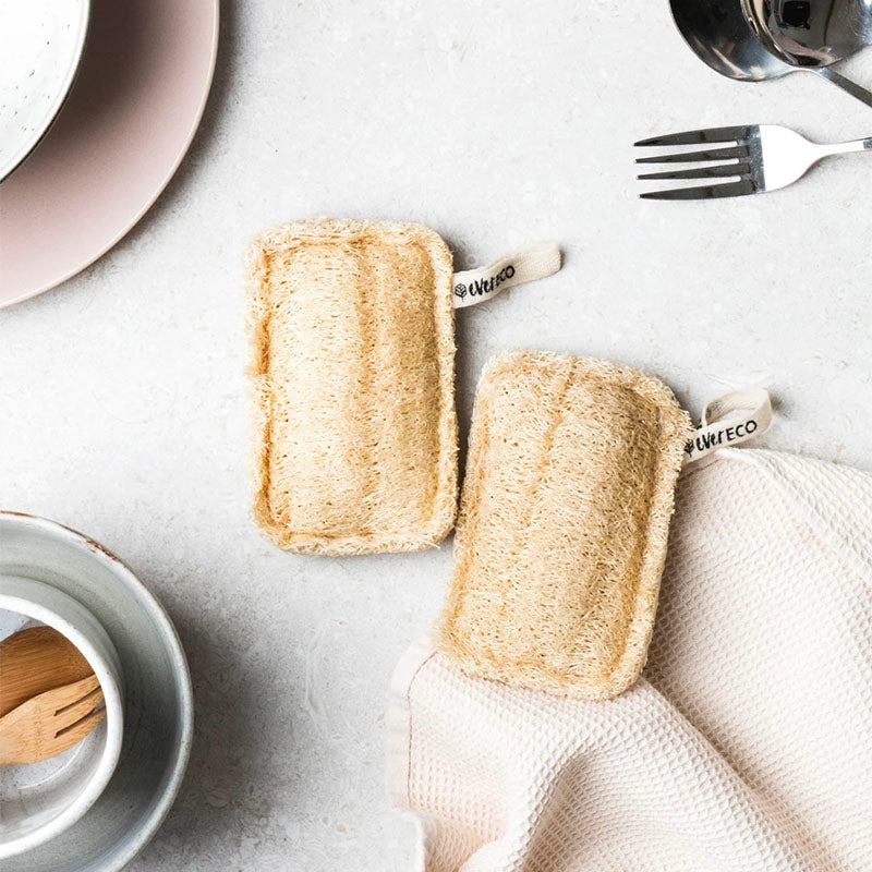 Ever Eco Loofah Dish Sponges - Set of 2