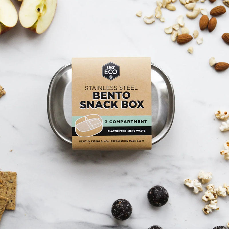 Ever Eco Stainless Steel Bento Box - 3 compartment