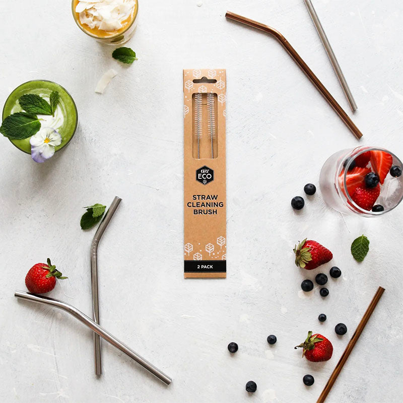 Ever Eco Straw Cleaning Brush 2 Pack