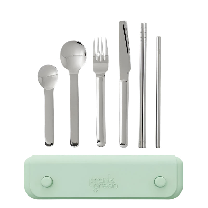 Frank Green Cutlery Set Mint Gelato