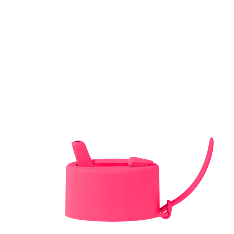 Frank Green Flip Straw Lid Neon Pink