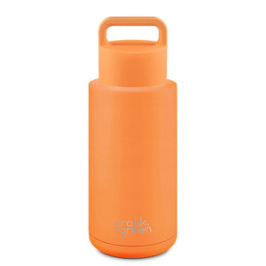 Frank Green Grip Lid Reusable Bottle (1 litre) Neon Orange