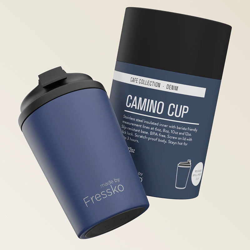 Fressko Camino Reusable Coffee Cup Denim
