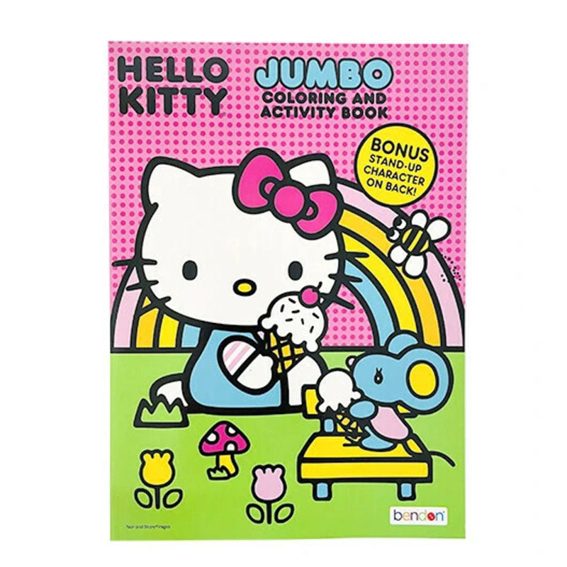 Hello Kitty Jumbo Colouring + Activity Book Spot