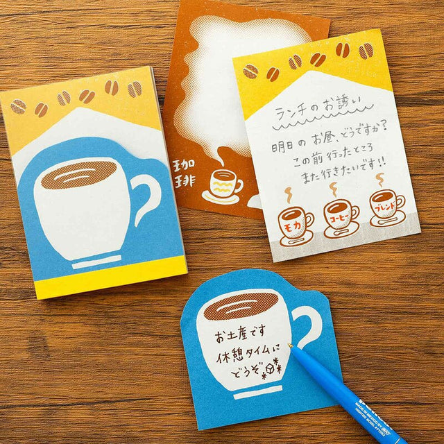 Hightide New Retro Coffee Mini Memo Pad Geelong