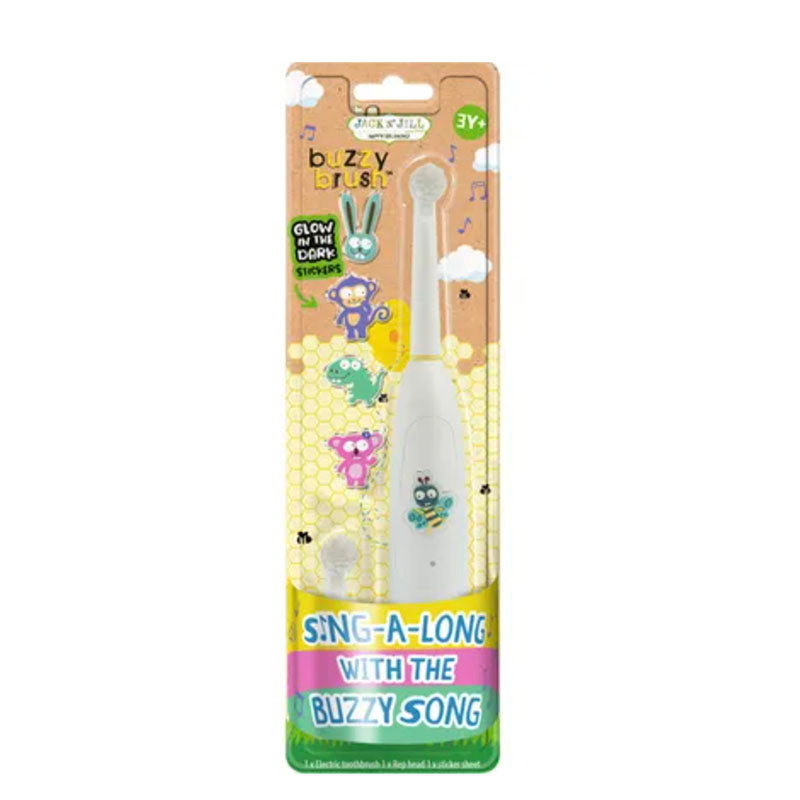 Jack N' Jill Electric Musical Toothbrush Buzzy Brush