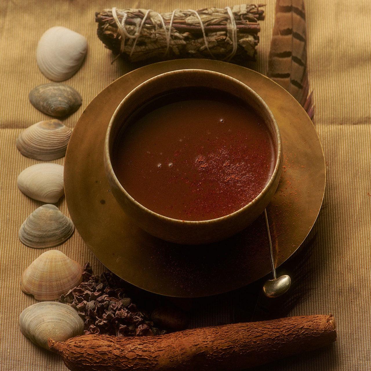 LOCO LOVE Chuncho Sun Disc hot chocolate