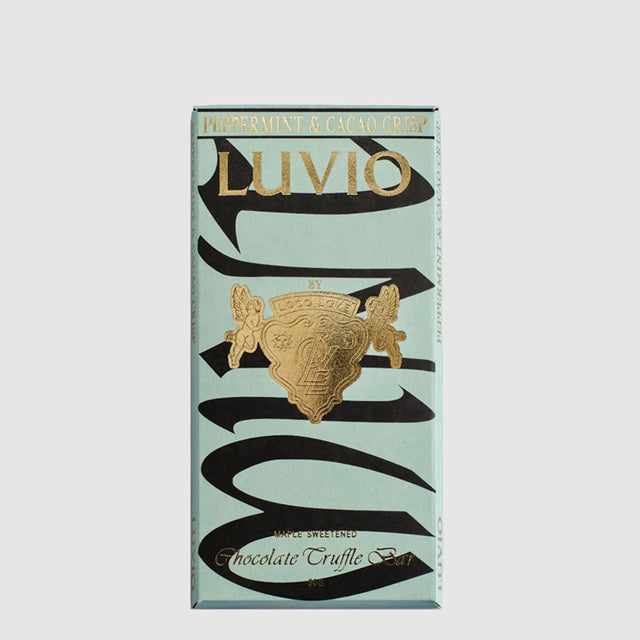 Loco Love Luvio Chocolate Bar - Peppermint + Cacao Crisp