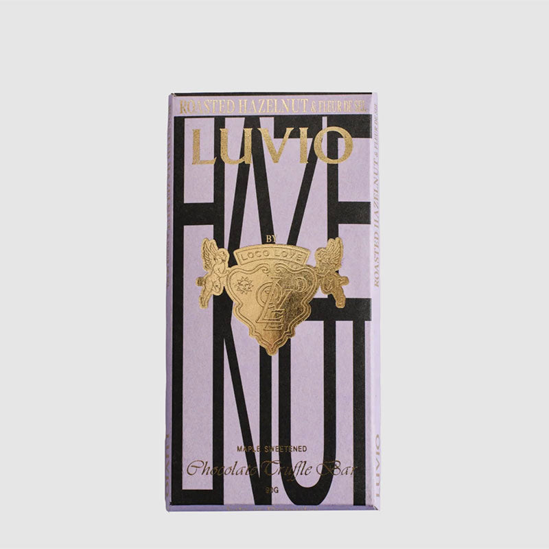 Loco Love Luvio Chocolate Bar - Roasted Hazelnut