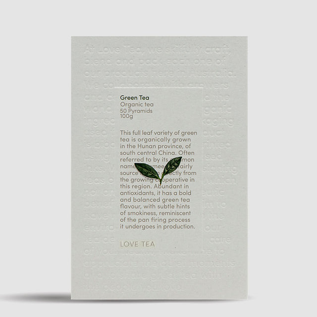 Love Tea Green Tea Pyramids 50 pyramids