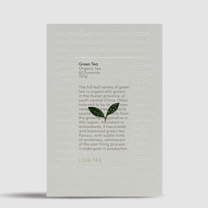 Love Tea Green Tea Pyramids 50 pyramids