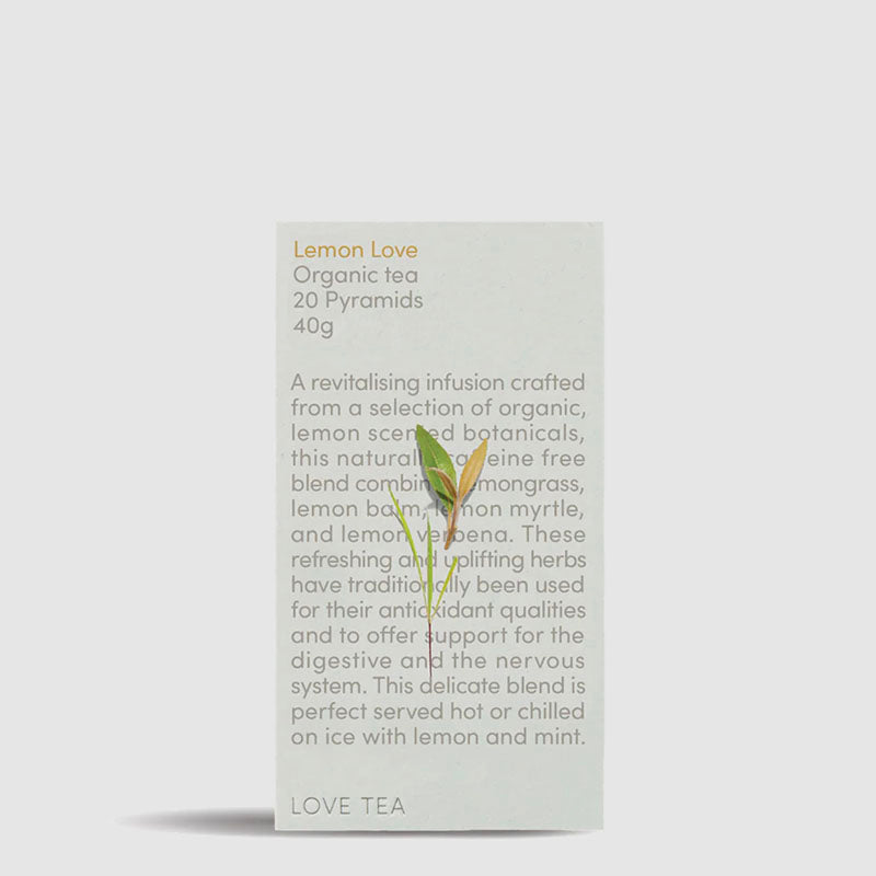 Love Tea Lemon Love Pyramids