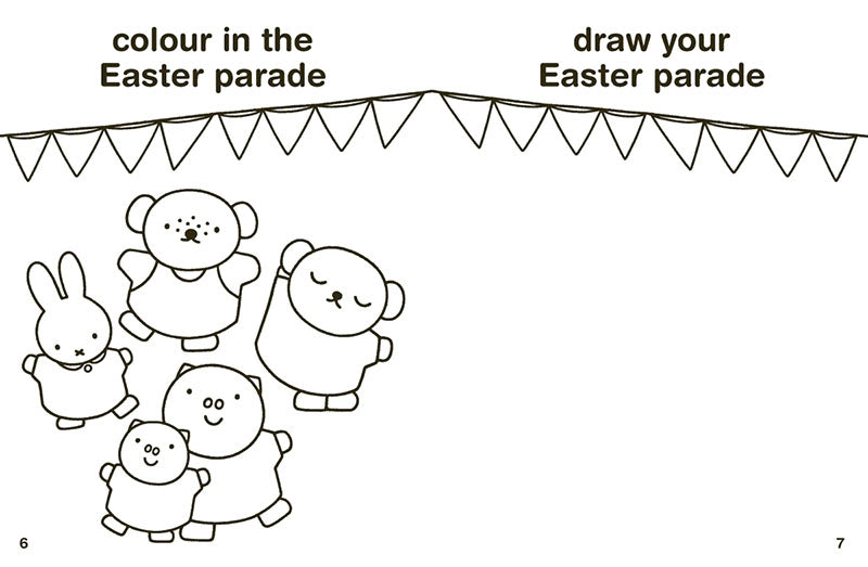 Miffy Easter Colouring + Activity Book